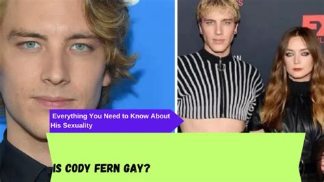 is cody fern gay